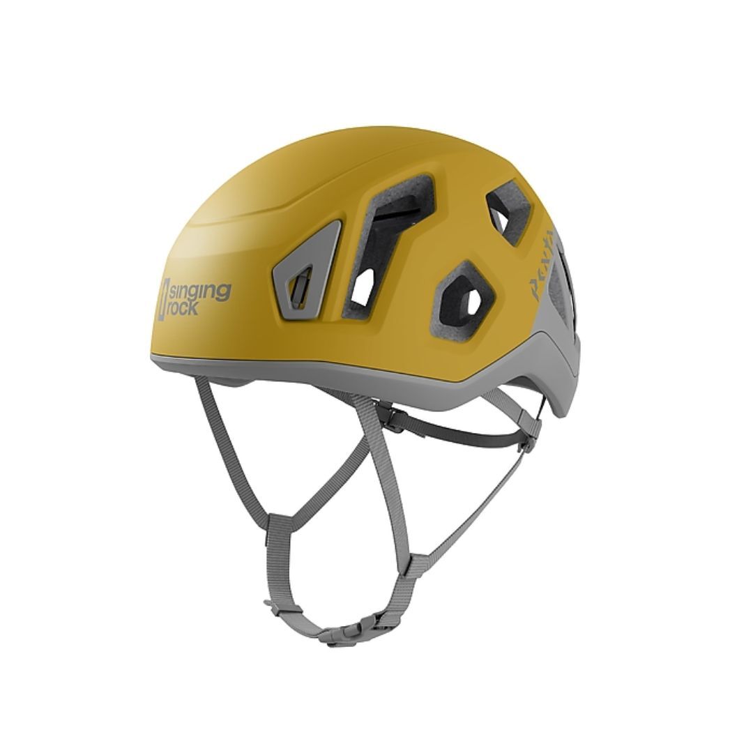 Casco de escalada PENTA Singing Rock color amarillo