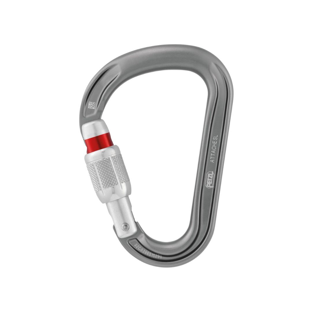 Mosquetón ATTACHE con Bloqueo de Seguridad a Rosca