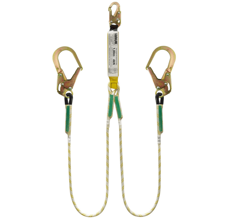 Línea de vida doble con amortiguador